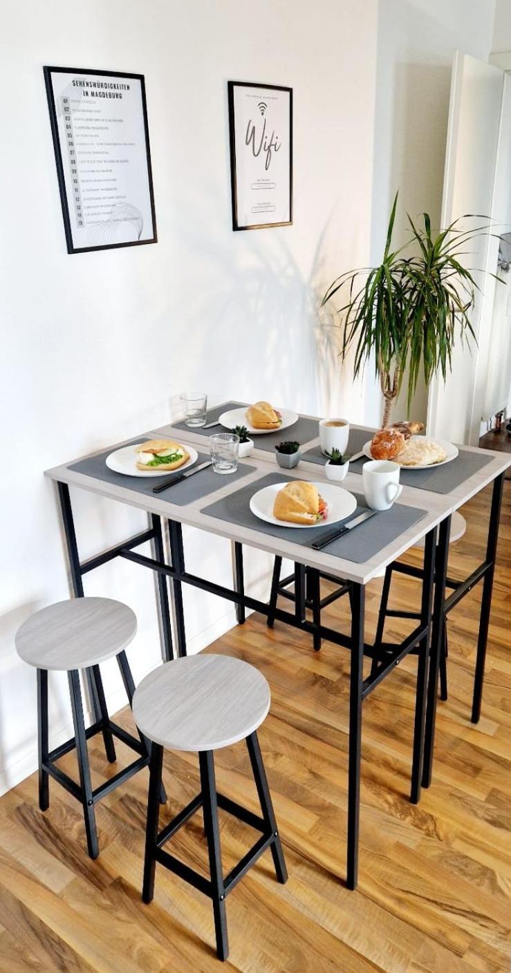 The World, Stilvolles Apartment, Stadtzentral, Parking Free, Late Check In Magdeburg Eksteriør bilde